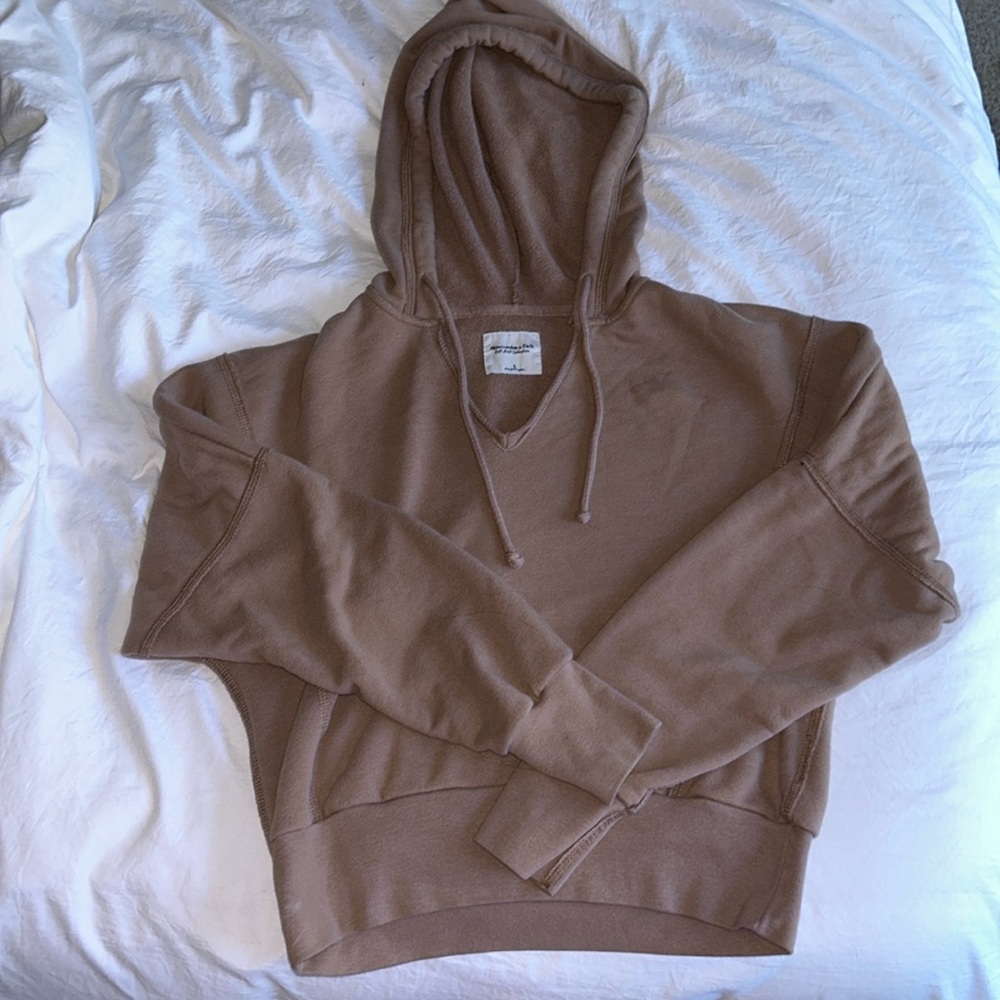 Abercrombie & Fitch cropped hoodie